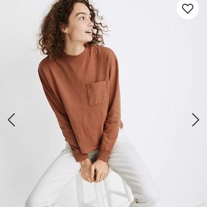 Madewell Garment-Dyed Pocket Tee